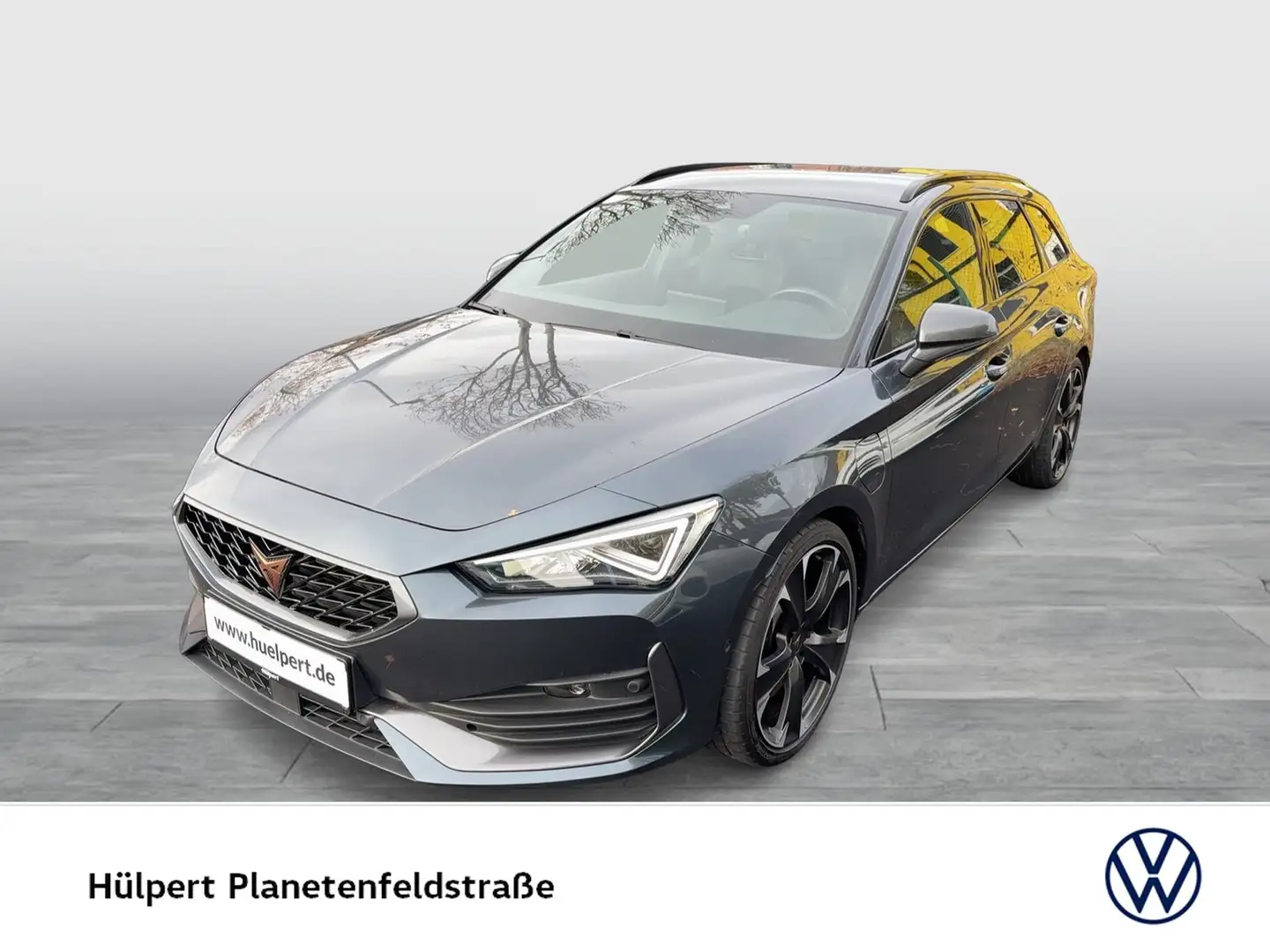 CUPRA Leon ST 1.4 HYBRID VZ CAM ACC LM19 NAVI CARPLAY Gris - 2