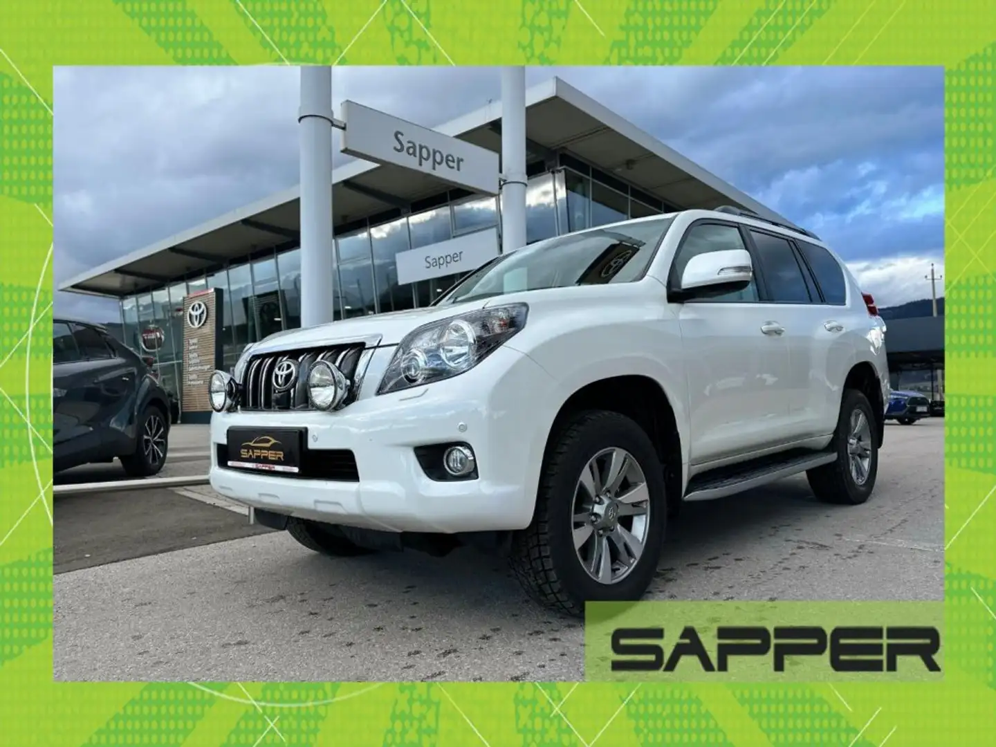 Toyota Land Cruiser Landcruiser 300 3,0 D-4D 175 Premium Aut. Blanc - 1