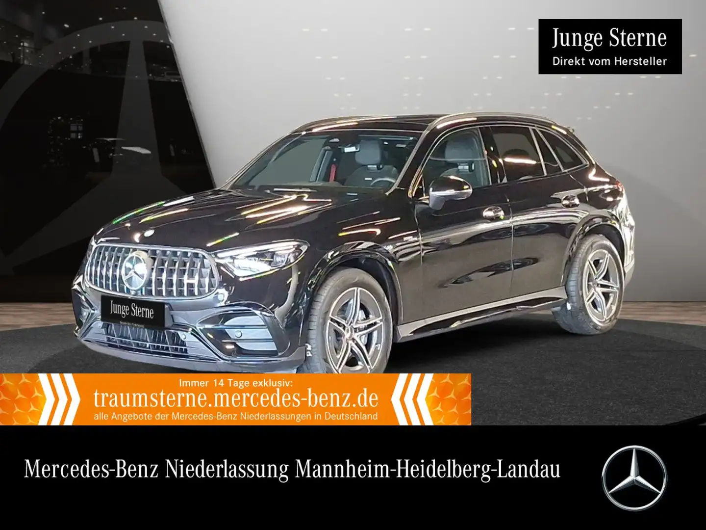 Mercedes-Benz GLC 43 AMG GLC 43 4M NIGHT+PANO+360+AHK+STHZG+TOTW+KEYLESS+9G Noir - 1