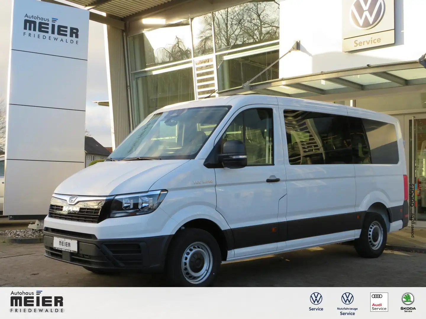 MAN MAN TGE 3.140 Kombi Automatik 9 Sitzer Kamera Weiß - 1