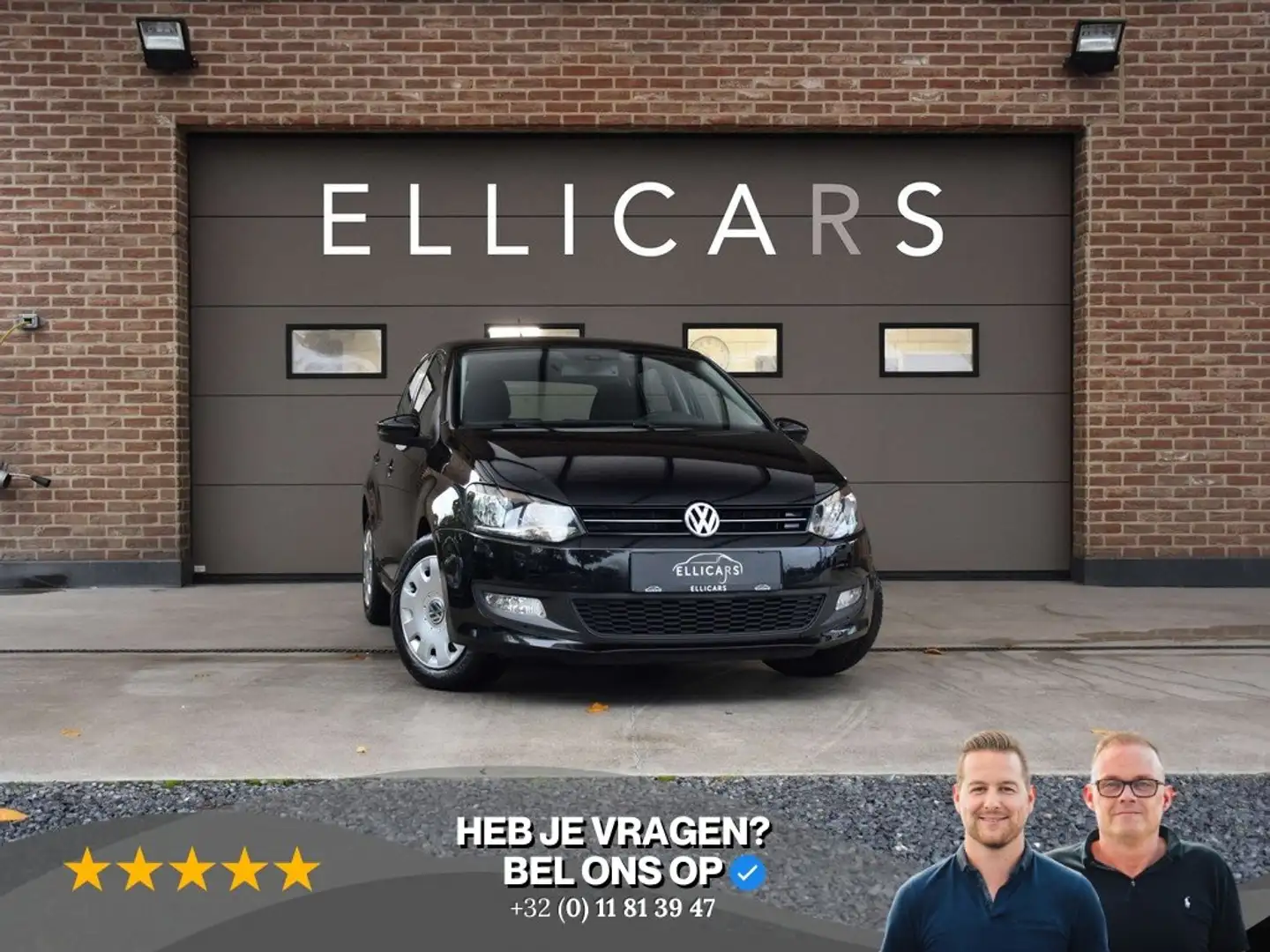 Volkswagen Polo 1.2i COMFORTLINE / AIRCO / PARKEERSENSORS / CRUISE Noir - 1