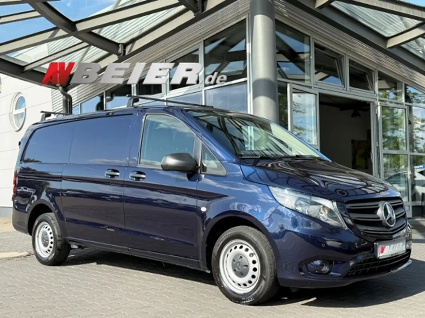 Mercedes-Benz Vito 116 lang Klima Sitzheiz. AHK 2xPDC Kamera 2xAirba Bleu - 1