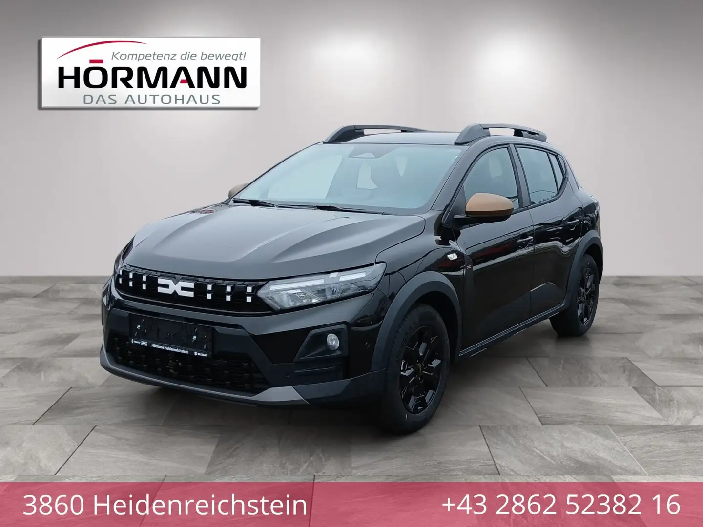 Dacia Sandero Stepway Extreme TCe 110 Schwarz - 1