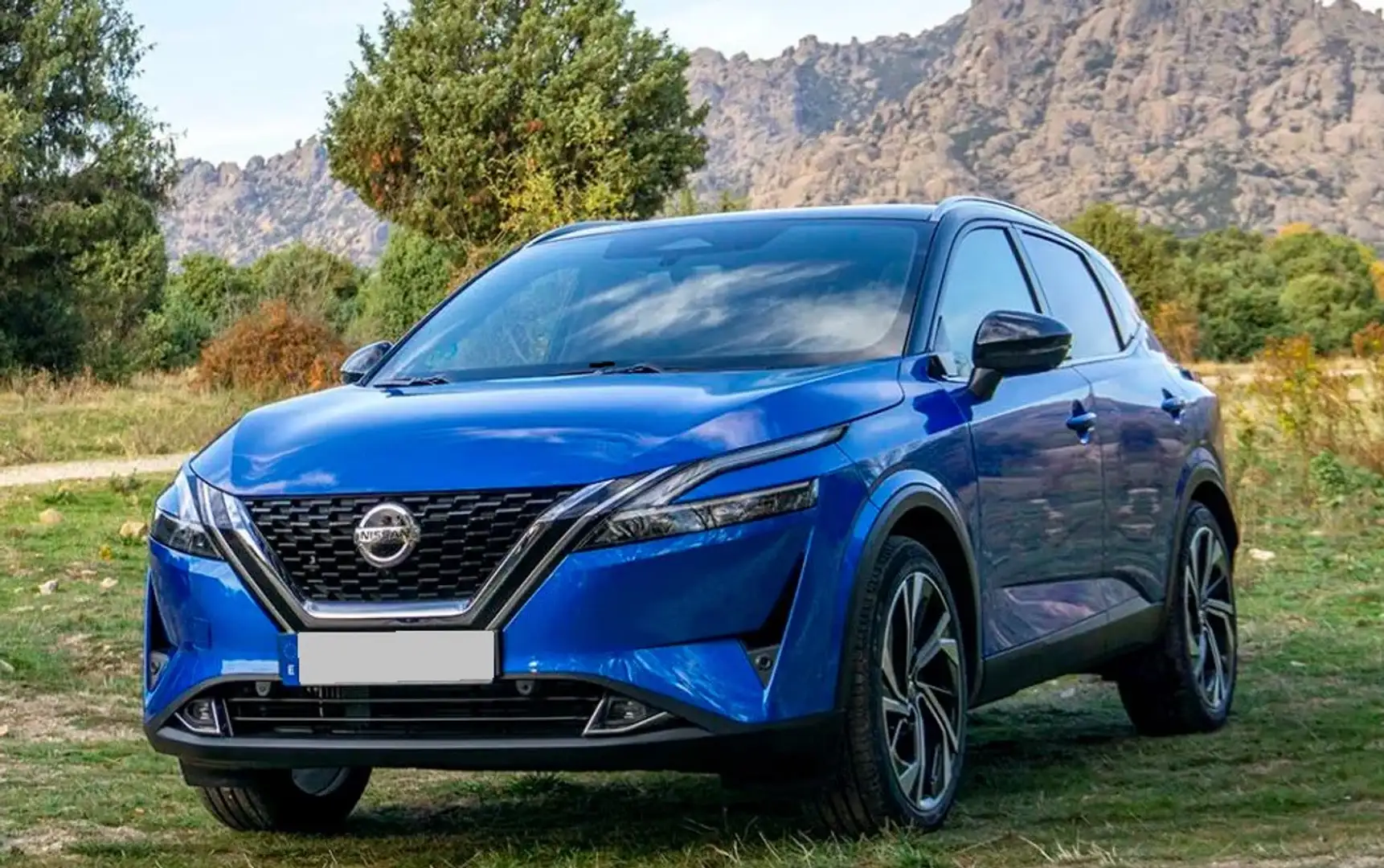 Nissan Qashqai 1.3 DIG-T mHEV 12V Premiere Edition 4x2 Aut. 116kW Bleu - 2