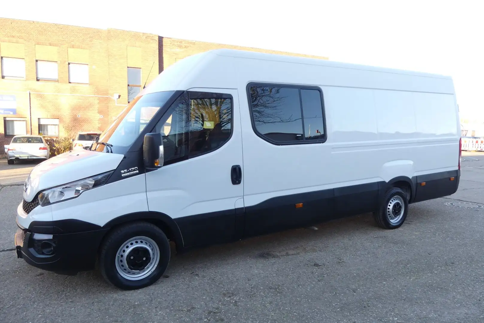 Iveco Daily 3.0 Maxi Mixto L5*Tempo*Klima*Navi*Kam*AHK Weiß - 1