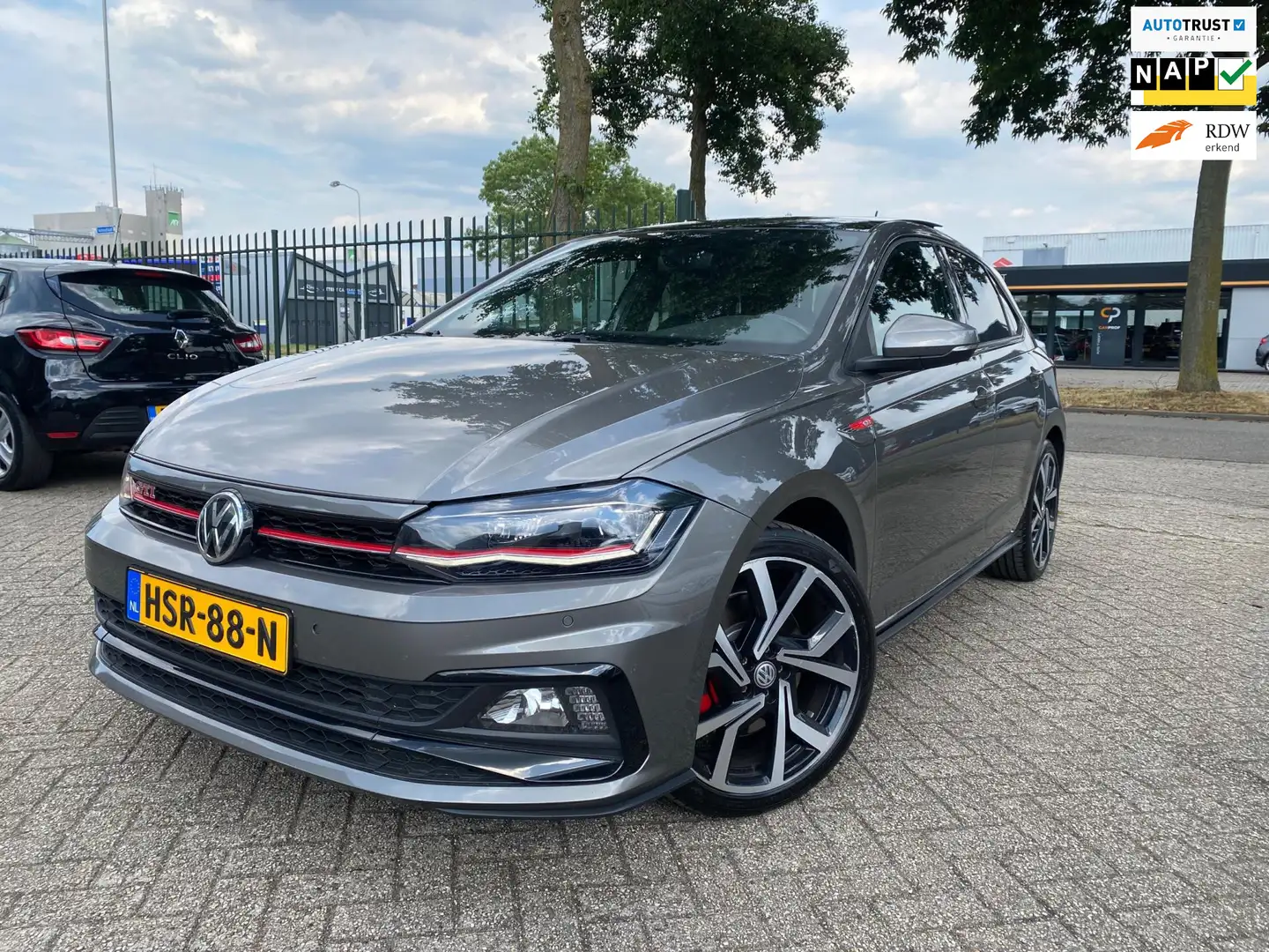 Volkswagen Polo GTI 2.0 TSI Automaat Pano Virtueel Camera Cruise Tel Grijs - 1