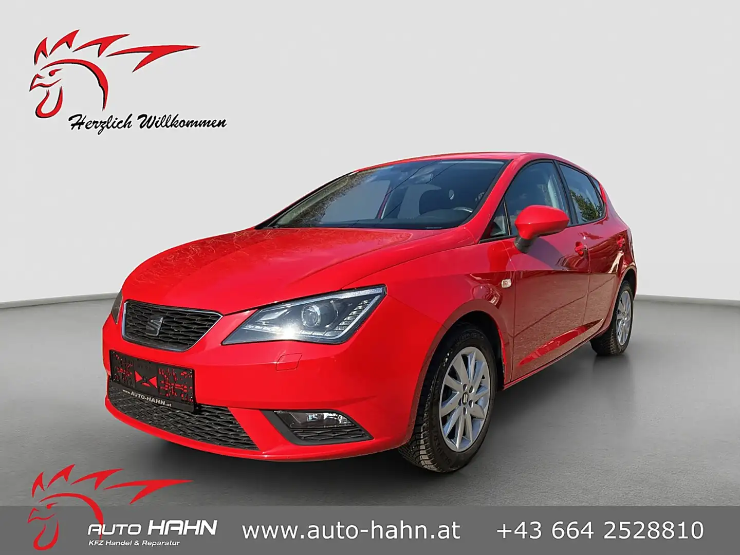 SEAT Ibiza 1,0 Style Start-Stopp  Erstbesitz/ Xenon -Schei... Rot - 1