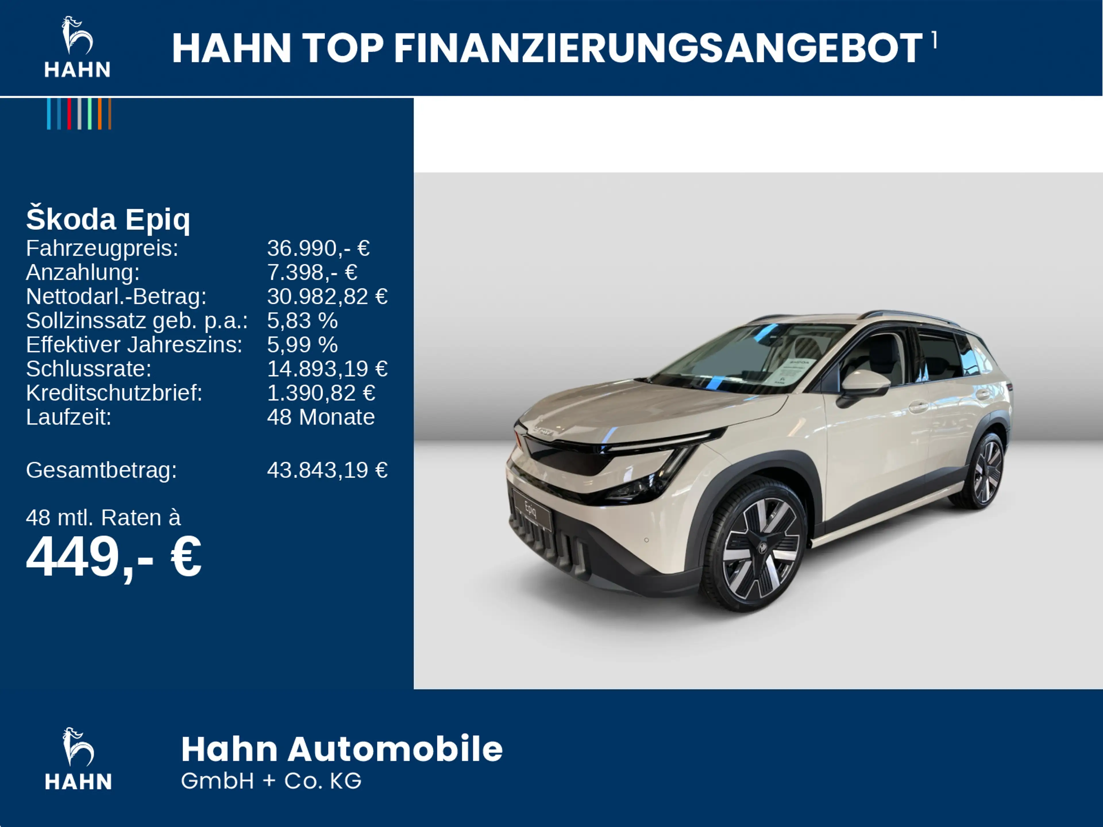 Skoda Epiq Edition Eins 55 Licht & Sicht Travel 19"Alu — photo 2