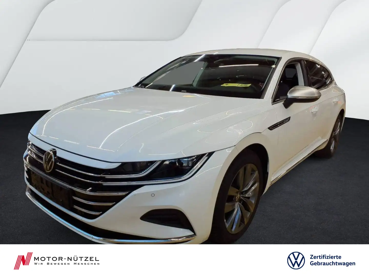 Volkswagen Arteon SB 2.0 TDI DSG ELEGANCE LED+NAVI+AHK+ACC Blanc - 1
