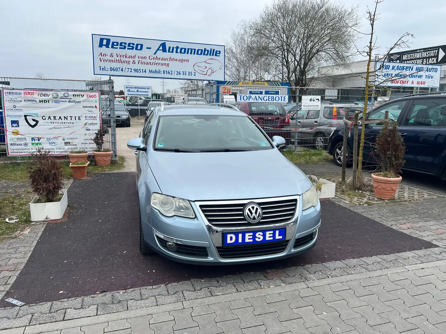 Volkswagen Passat Variant Highline *2-HAND*KLIMA*LEDER*AHK*EU-4*SCHECKHEFT* Bleu - 1