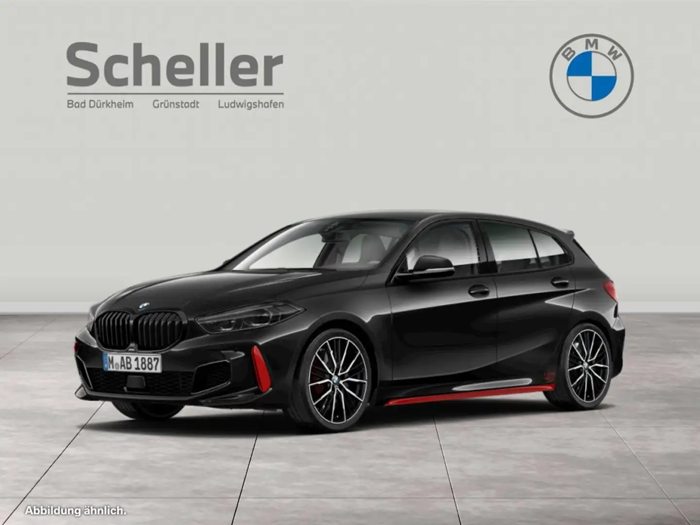 BMW 128 ti Sportpaket LED Navi PDC Schwarz - 1