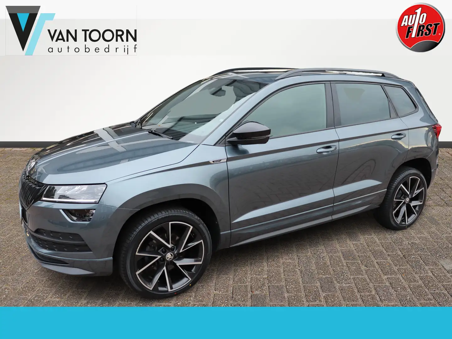 Skoda Karoq 1.5 TSI ACT Sportline Business Panoramadak Gris - 1