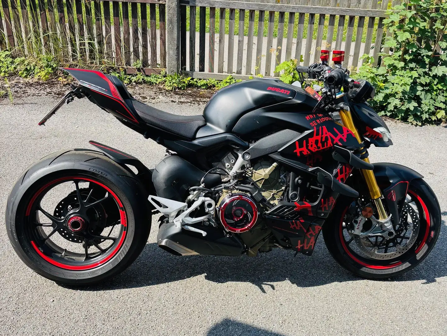 Ducati Streetfighter V4S, TÜV Neu! Einzigartig! Unikat! Negro - 1