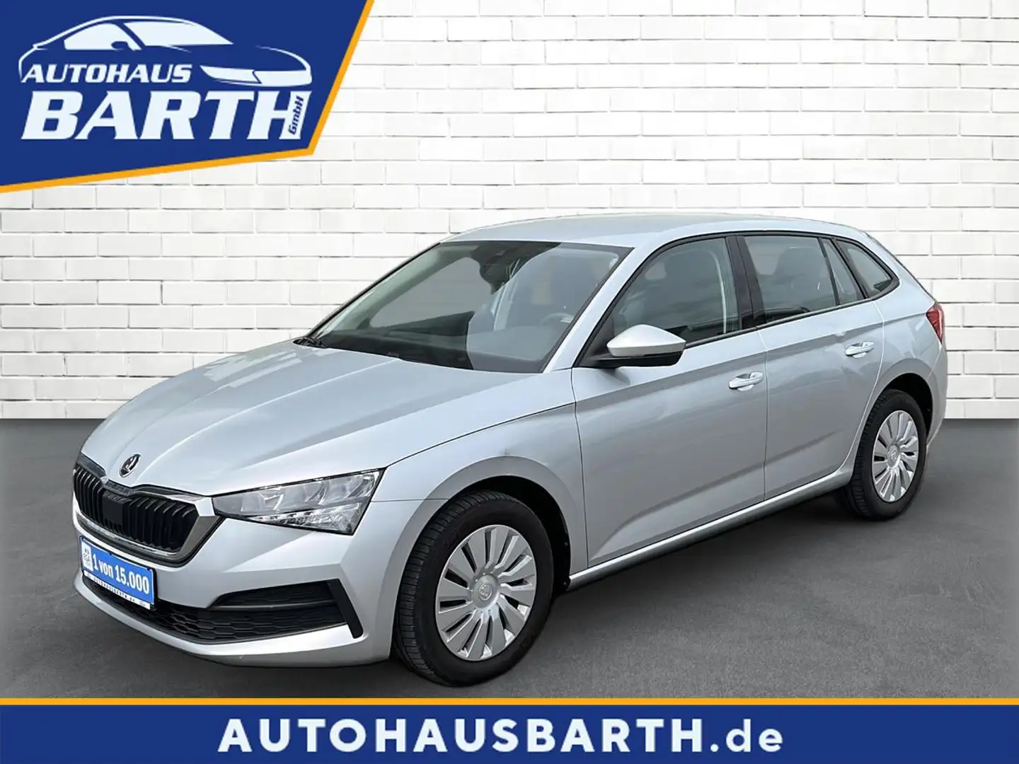 Skoda Scala 1.6 TDI Active  *LED*AUT.*PDC*ZV mit FB* Silber - 1
