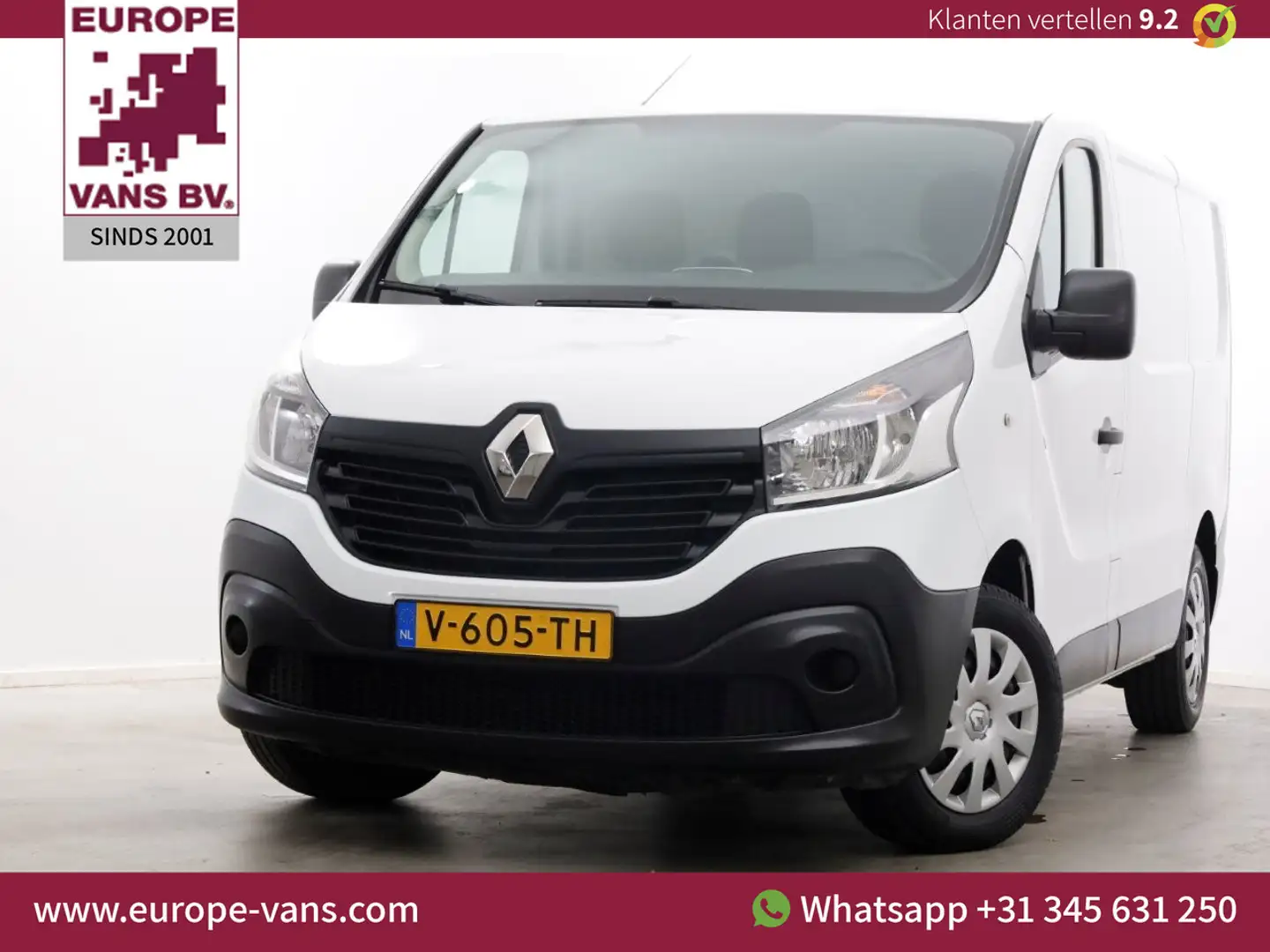 Renault Trafic 1.6 dCi 120pk E6 L1H1 Comfort Airco/Navi 11-2018 Blanc - 1