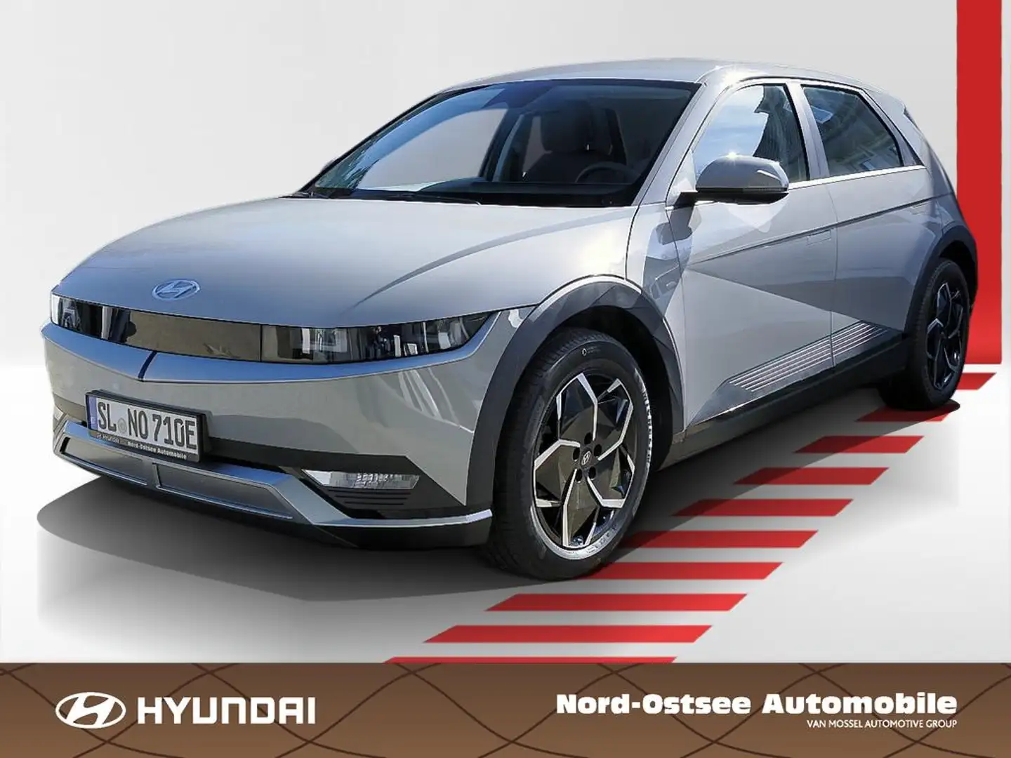 Hyundai IONIQ 5 Navi Carplay LHZ SHZ PDC Gris - 1