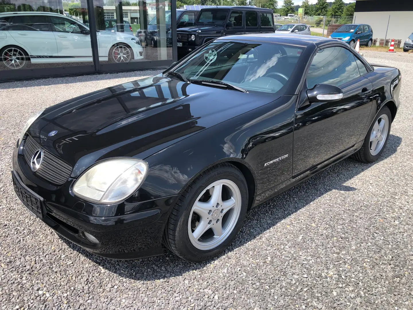 Mercedes-Benz SLK 230 Kompressor Automatik*BOSE*EDW*SHZ*Tempomat*Xenon* Schwarz - 1