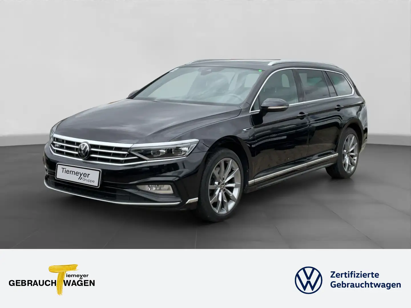 Volkswagen Passat Variant 2.0 TDI R-LINE LM18 LEDER PANO Schwarz - 1