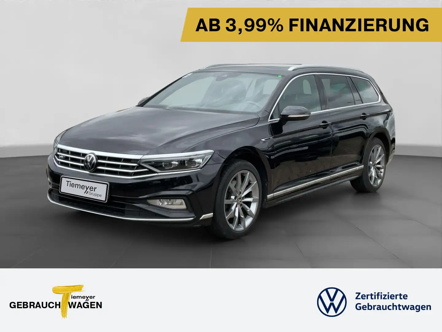Volkswagen Passat Variant 2.0 TDI R-LINE LM18 LEDER PANO Noir - 1