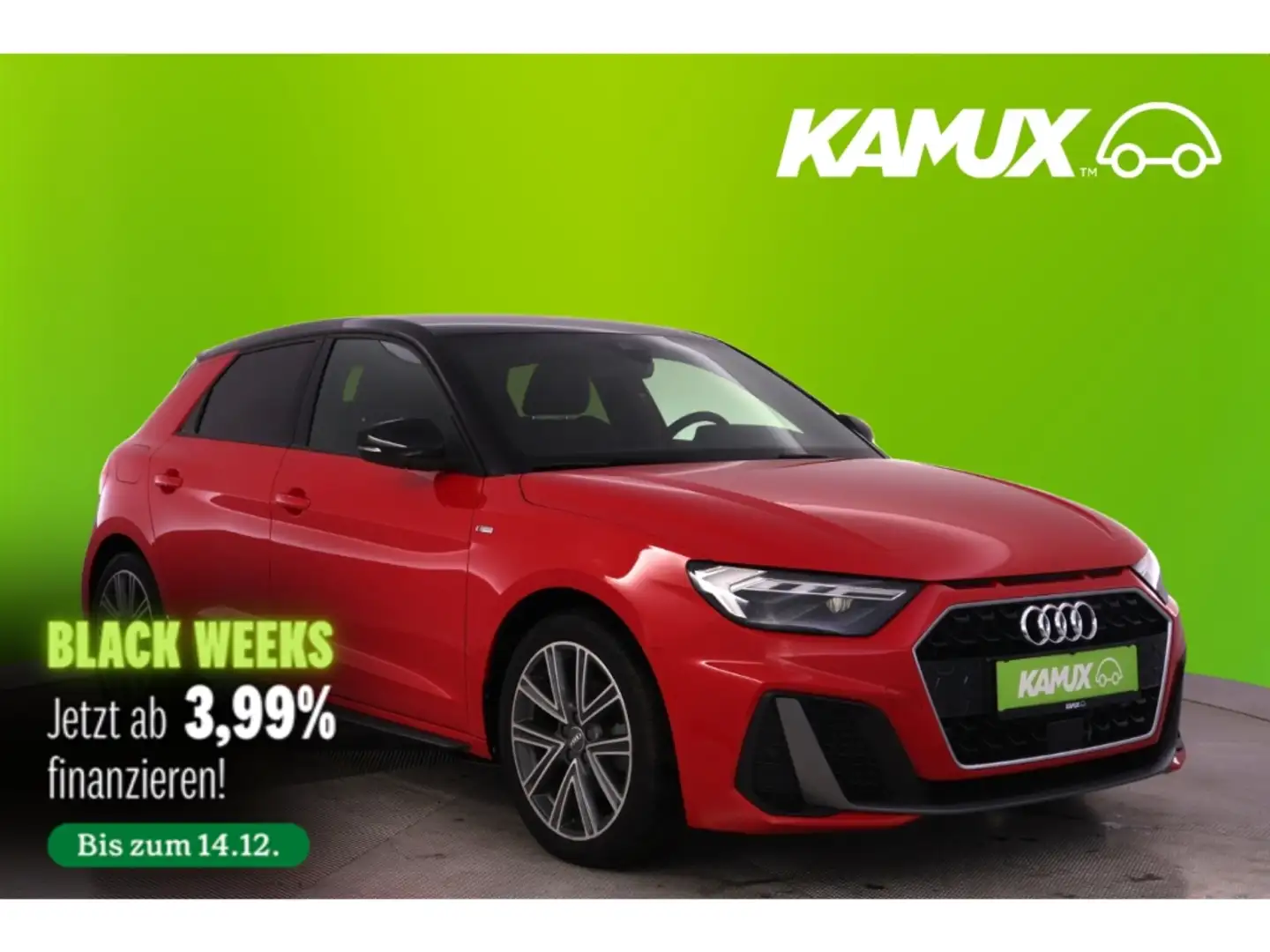 Audi A1 35TFSI Sb S-tronic S-line+LED+VIRTUAL+TEMPO Roşu - 1