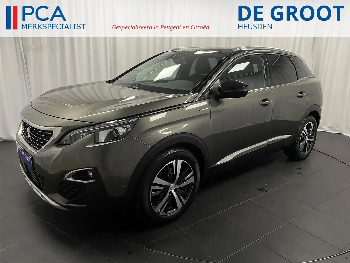 Peugeot 3008 GT Automaat 130pk Handsfree klep | Trekhaak | Schu Grigio - 1