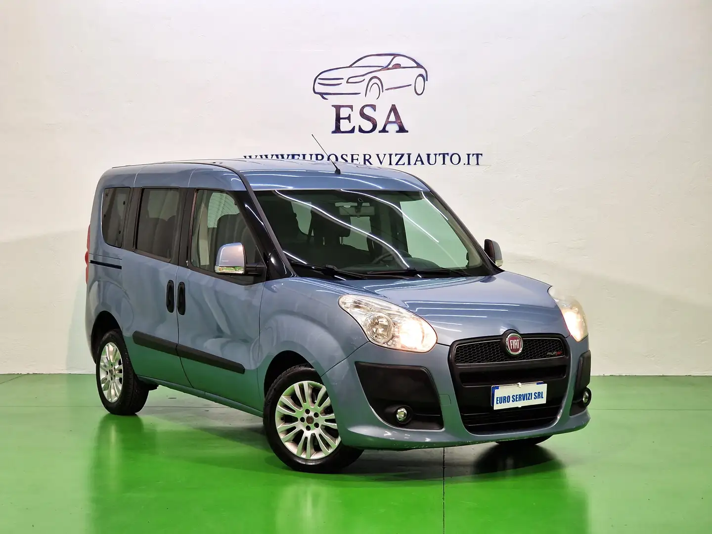 Fiat Doblo 7 POSTI Doblo II  2.0 mjt 16v Emotion Blu/Azzurro - 1