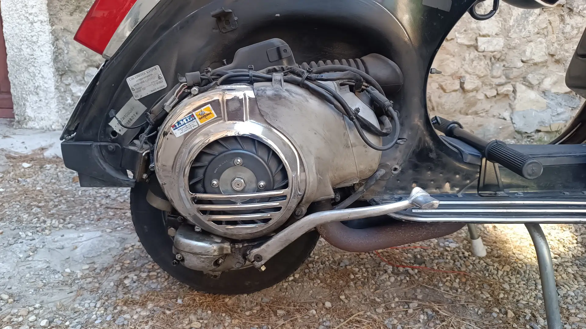 LML Star 150 150 2t Deluxe Negro - 1