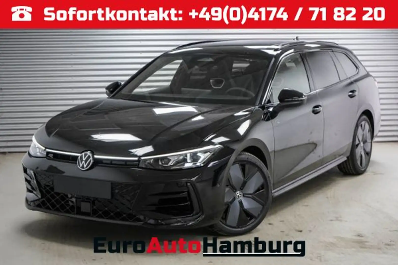 Volkswagen Passat Variant 2,0 TSI DSG 4Motion R-Line -LAG. Noir - 1