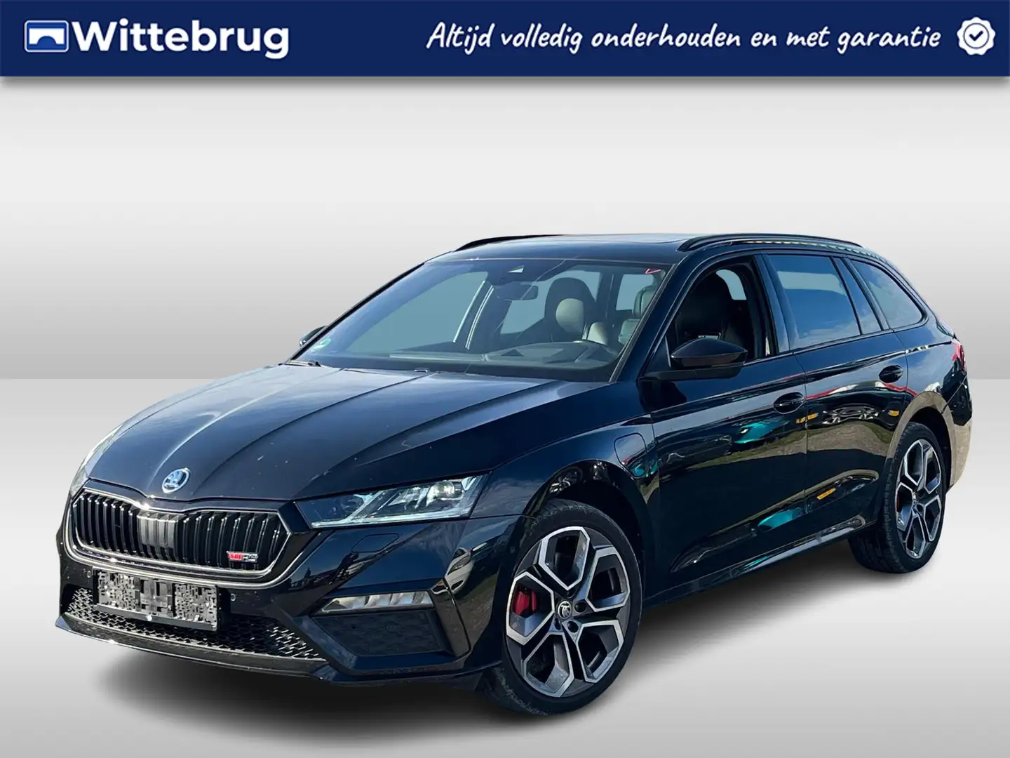 Skoda Octavia Combi 1.4 TSI RS iV245pk PHEV DSG Automaat Panoram Noir - 1