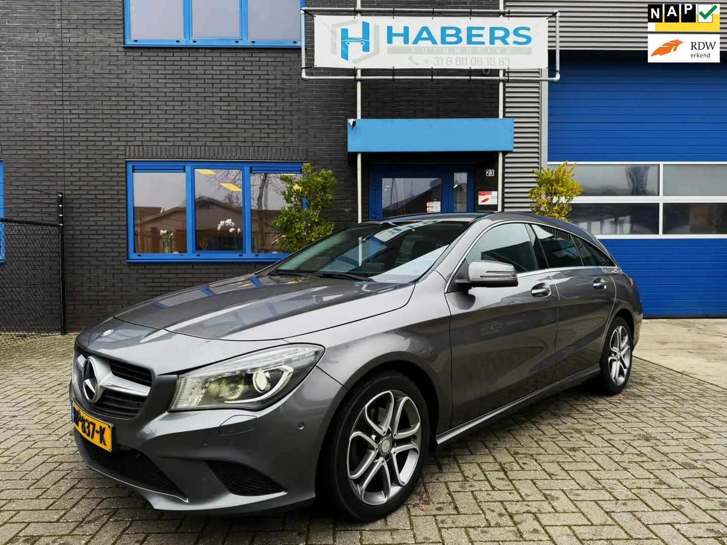Mercedes-Benz CLA 200 Shooting Brake CDI Lease Edition 136PK|Origineel N Grijs - 1