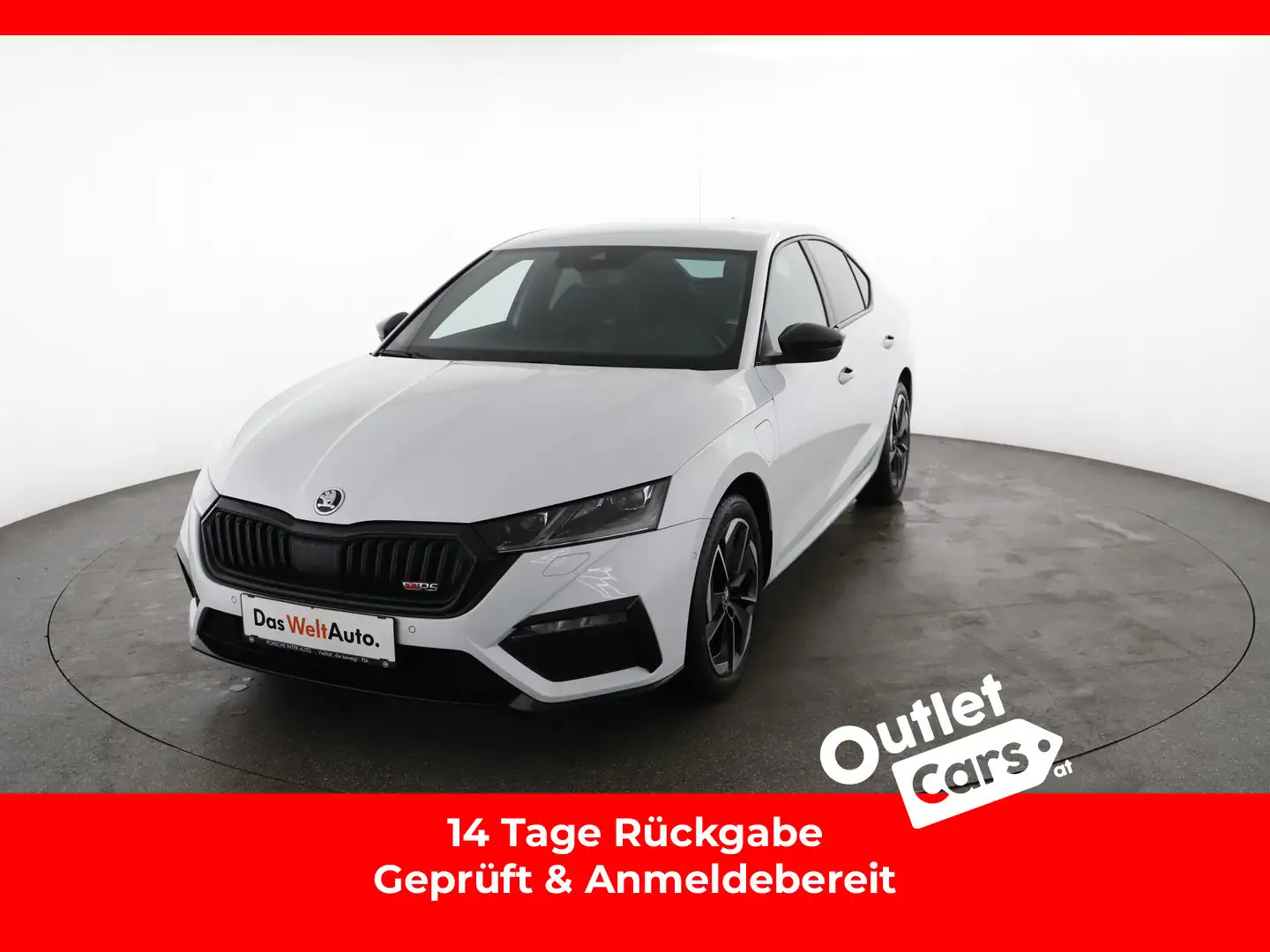 Skoda Octavia RS iV 245 DSG Weiß - 1