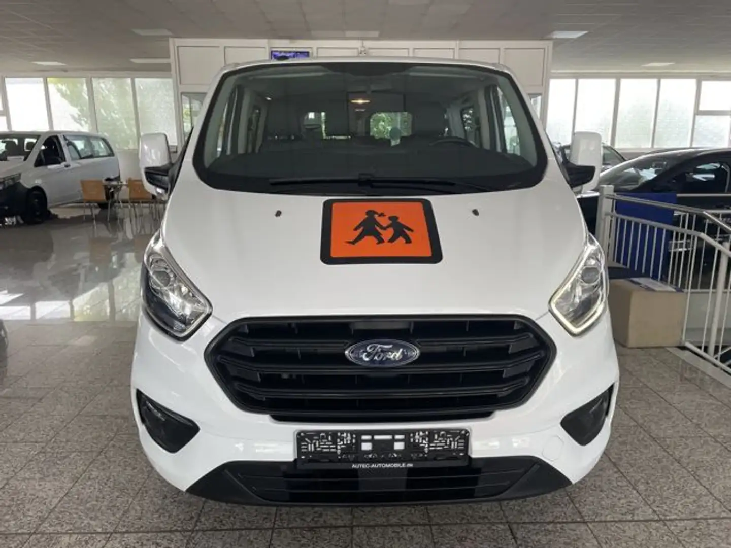 Ford Transit Custom Kombi 320 L1 LEDER+KLIMA+9-SITZER Білий - 2