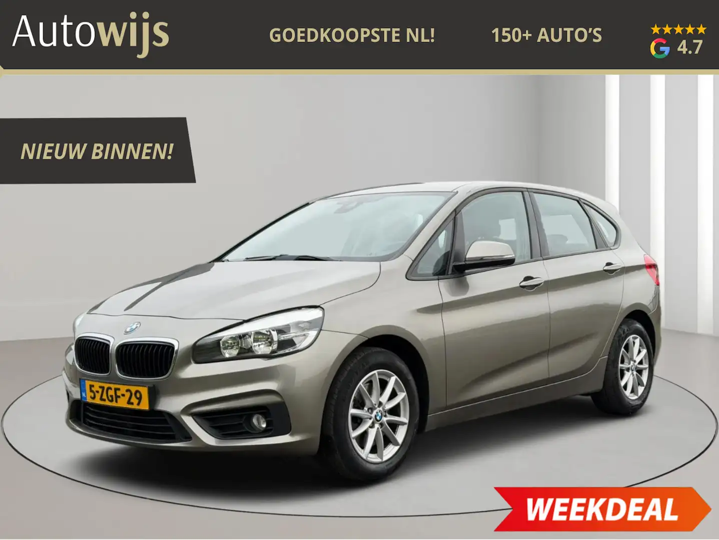 BMW 218 2-serie Active Tourer 218i|AUT|NL AUTO|TREKHAAK|AI Gris - 1