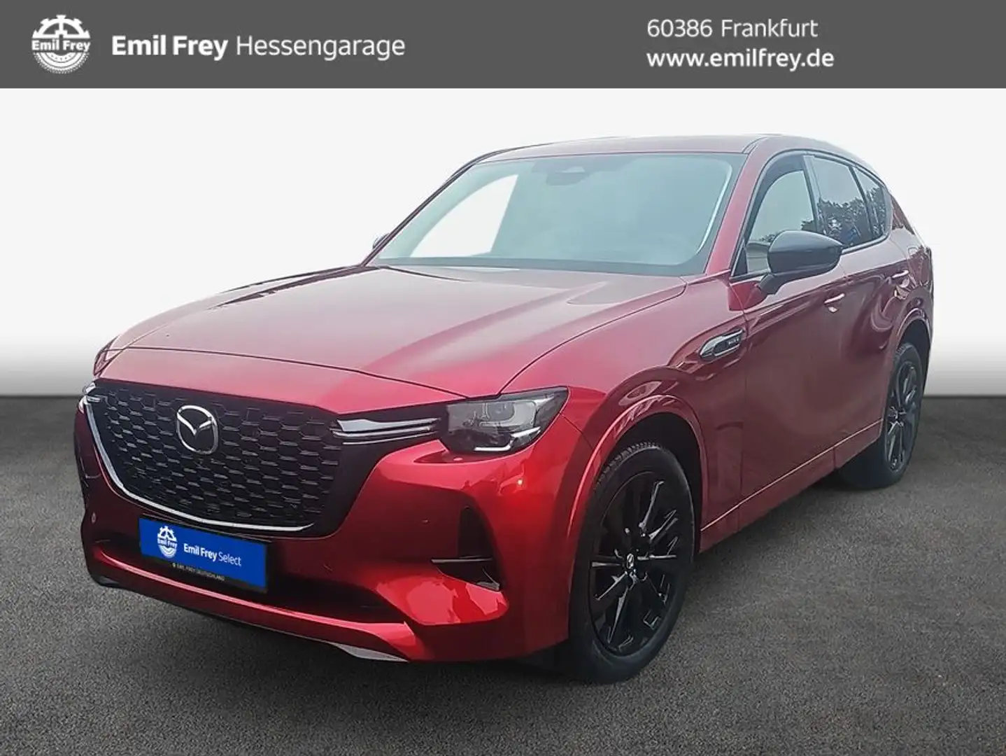 Mazda CX-60 AWD PHEV Aut. HOMURA Červená - 1