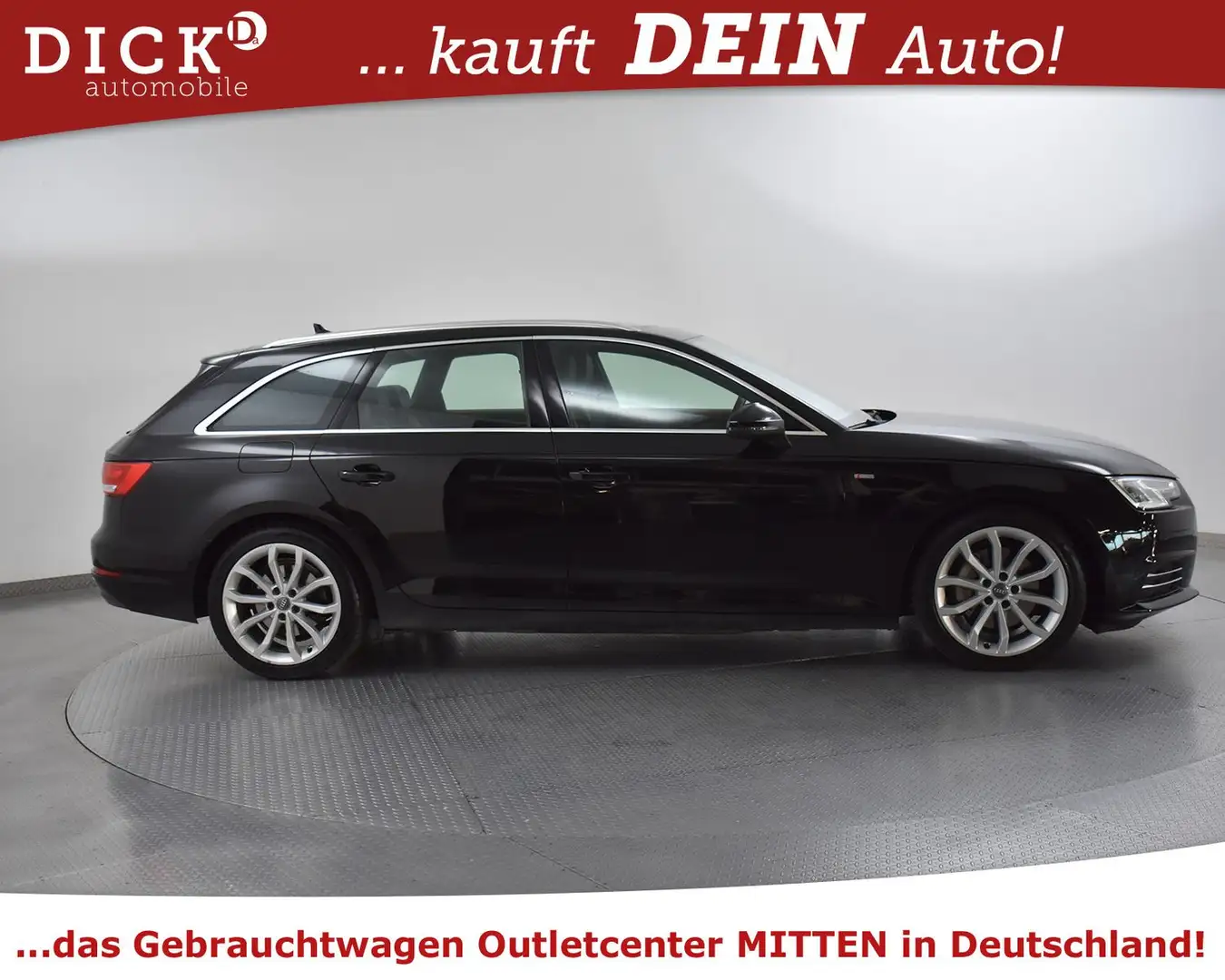 Audi A4 Av 3.0d S-Tr. Sport S LINE+PANO+AHK+NAVI+XEN+ Schwarz - 2