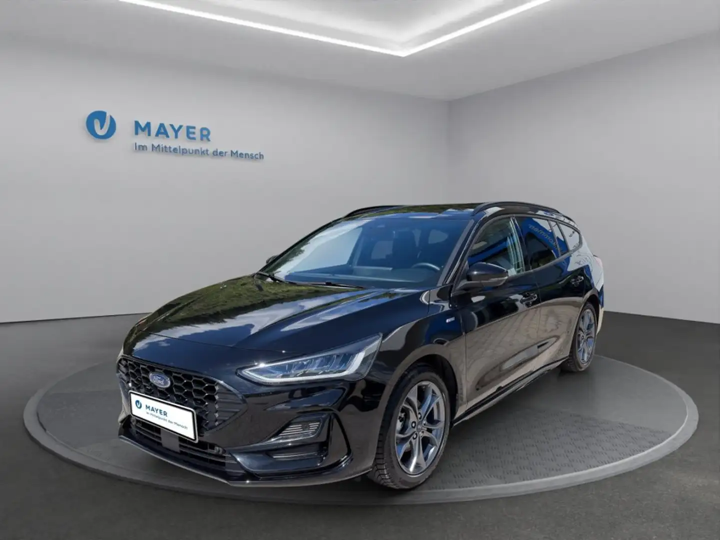 Ford Focus Turnier 1,0 EcoBoost Hybrid ST-Line Schwarz - 1