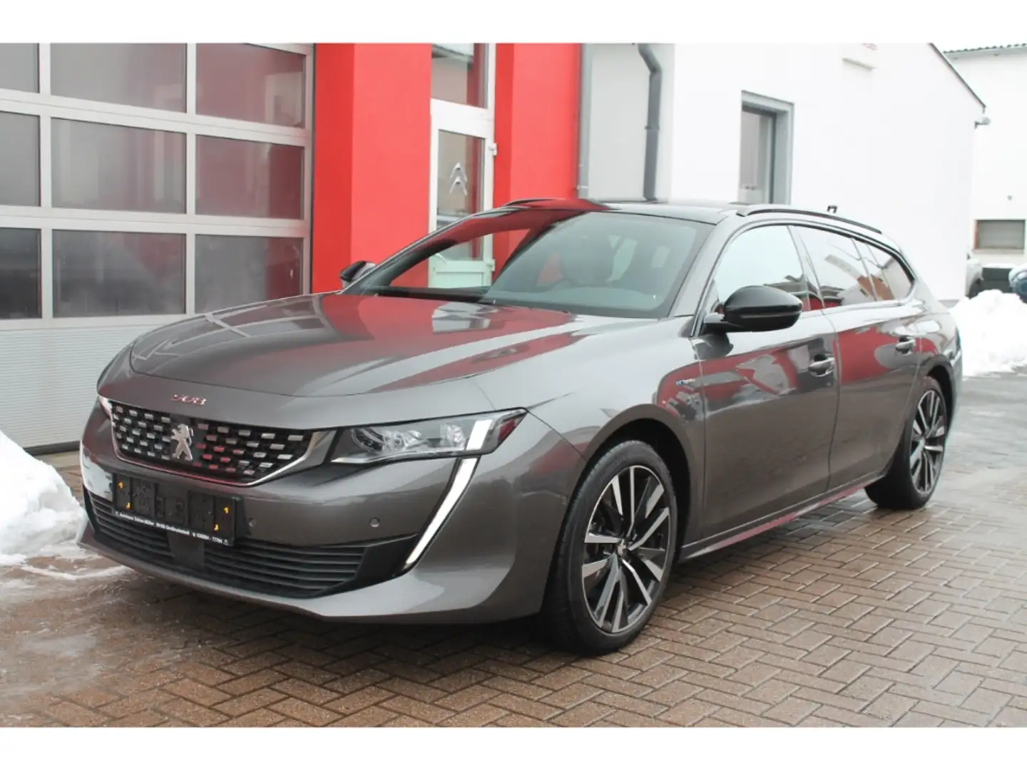 Peugeot 508 SW Hybrid 225 GT Dach Kamera Shz Navi DAB Grau - 1