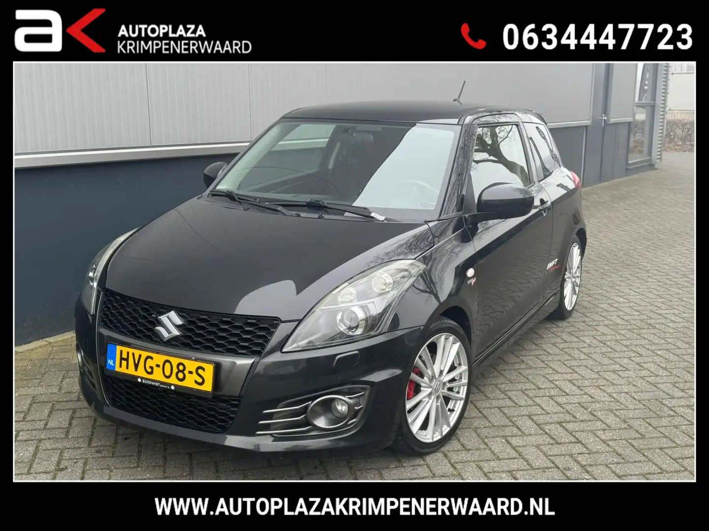 Suzuki Swift 1.6 Sport Airco Carplay stoelverwarming Nieuwe apk Noir - 1