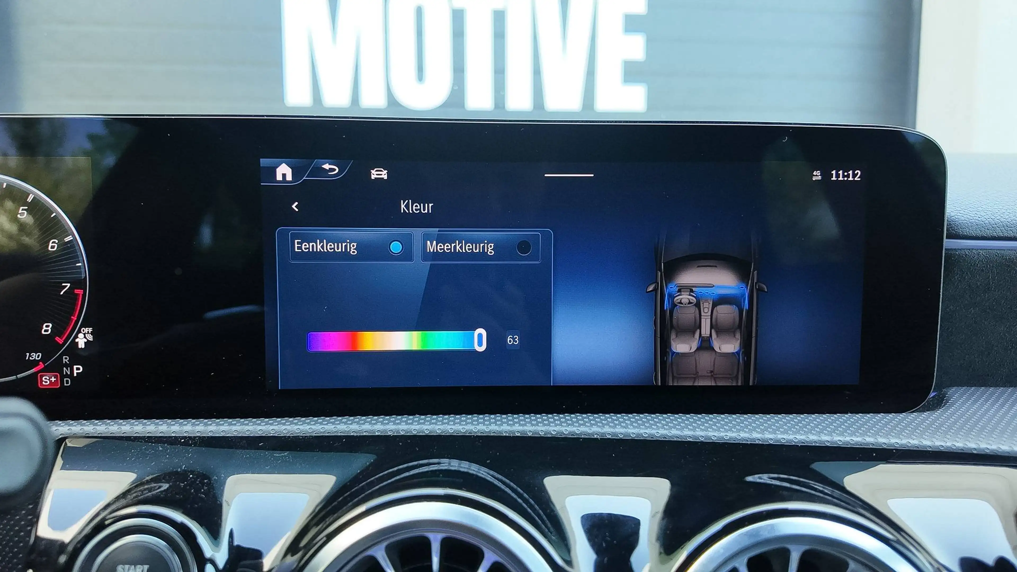 Mercedes-Benz A 45 AMG S 4-Matic / PANO / BURMESTER / HUD / MULTIBEAM LED / TRACK PACE / SPOILER — photo 12