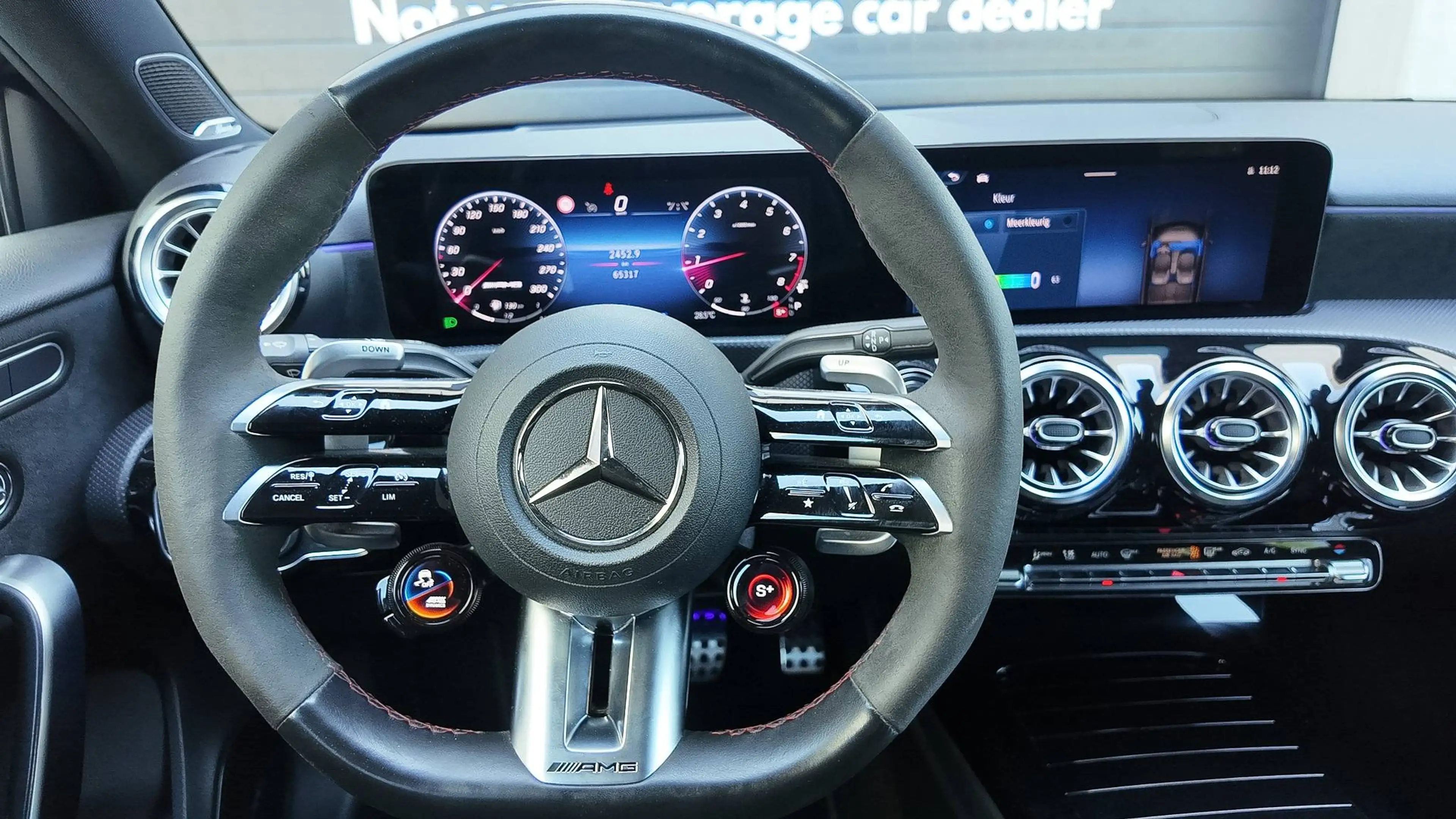 Mercedes-Benz A 45 AMG S 4-Matic / PANO / BURMESTER / HUD / MULTIBEAM LED / TRACK PACE / SPOILER — photo 13