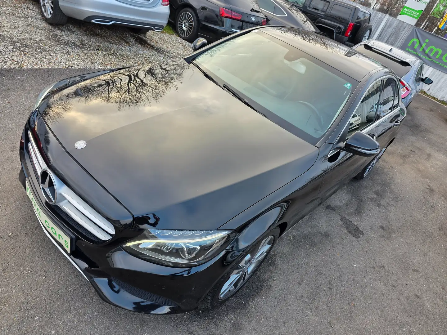 Mercedes-Benz C 180 BlueTec / Ledersitze / Schaltwippen Negro - 2