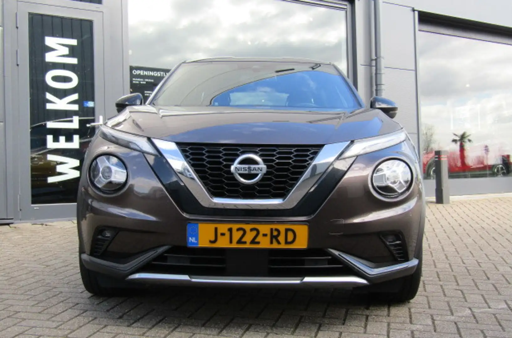 Nissan Juke 1.0 DIG-T 117pk N-Design | Leder/Alcantara | Camer Brun - 2