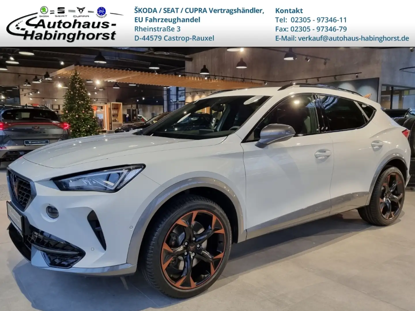 CUPRA Formentor 2.0 TSI DSG 4Drive VZ ACC DCC Navi PDC Kamera 19Al Weiß - 1