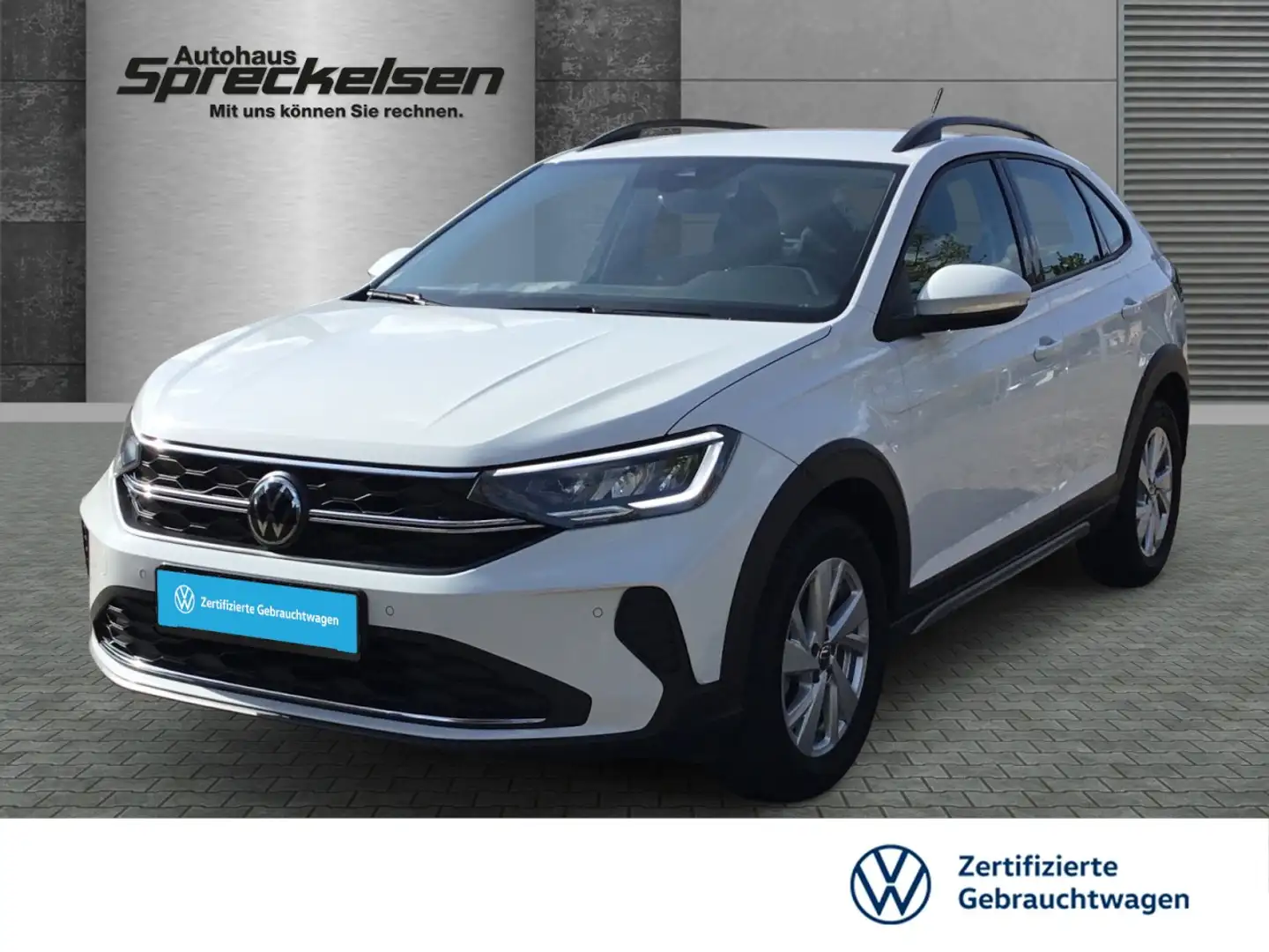 Volkswagen Taigo 1.0 TSI++LED++Navigaiton++Sitzheizung++ Klima Weiß - 1