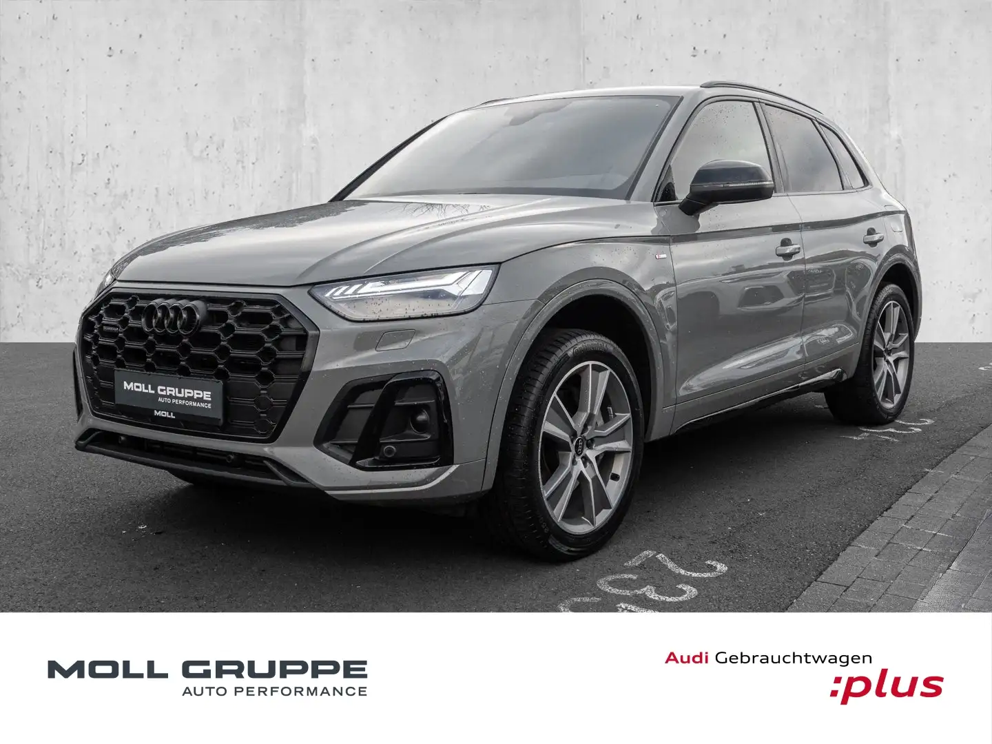 Audi Q5 55 2.0 TFSI e quattro S line S tronic LED ACC Kame Gris - 1