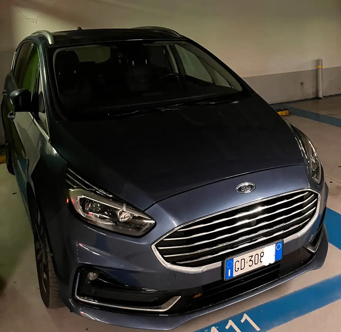 Ford S-Max S-Max II 2015 2.0 ecoblue Titanium Business s Blu/Azzurro - 1