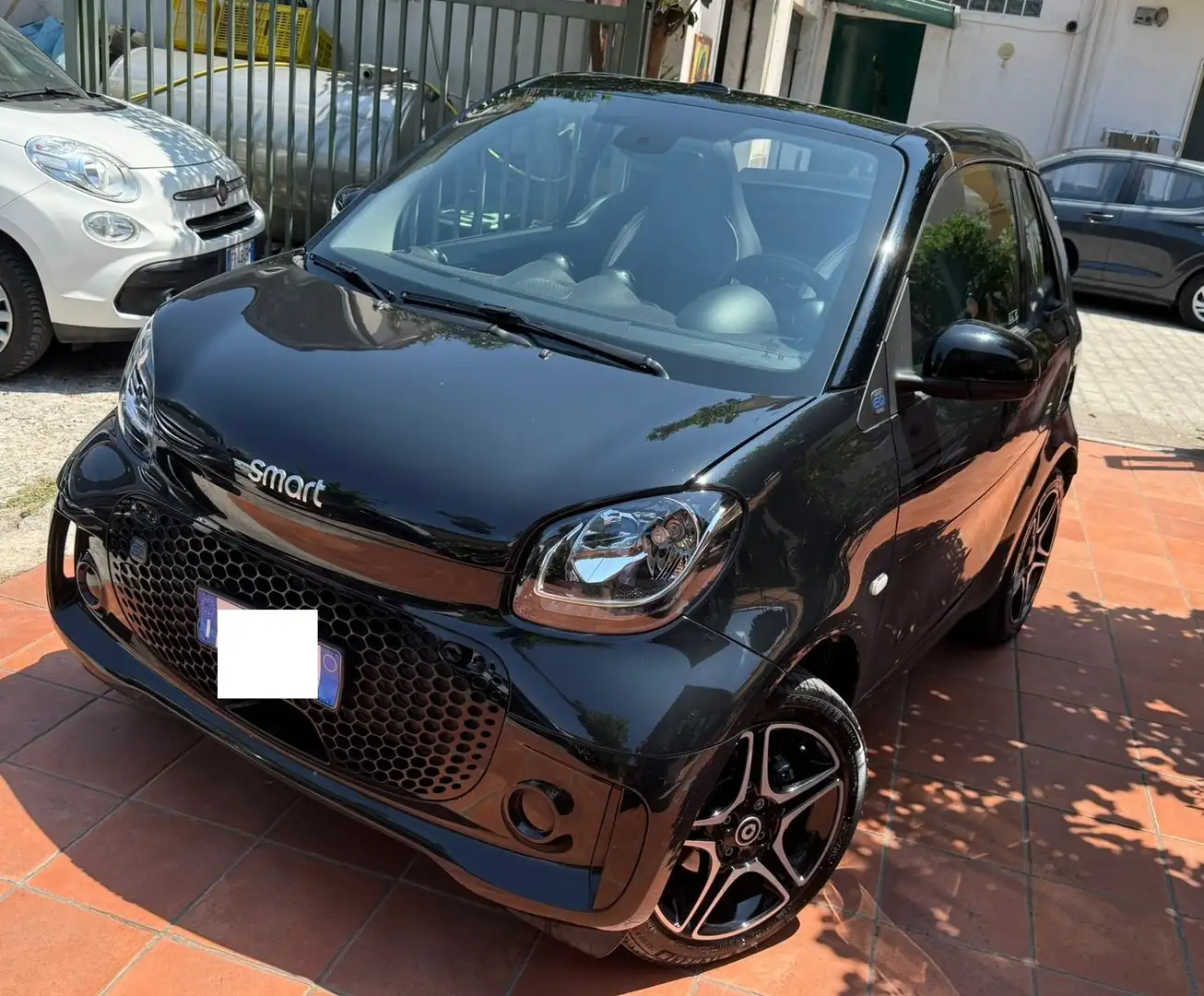 smart forTwo Cabrio eq Pulse 4,6kW RETROCAM. Nero - 2