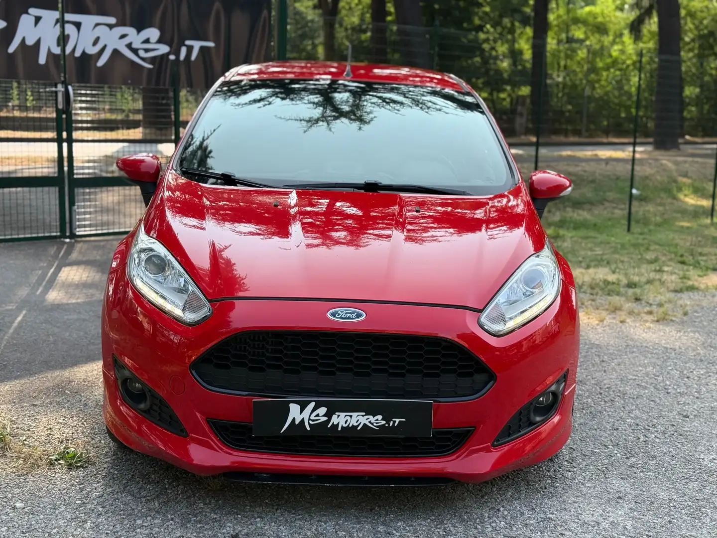 Ford Fiesta 5p 1.5 tdci ST-line 75cv OK NEO PATENTATI Rood - 2
