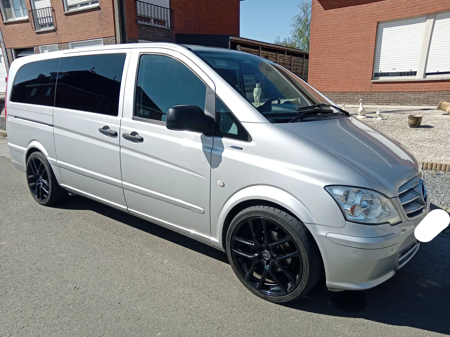 Mercedes-Benz Vito Vito V6 Dubbele Cabine Lichte Vracht Argent - 1