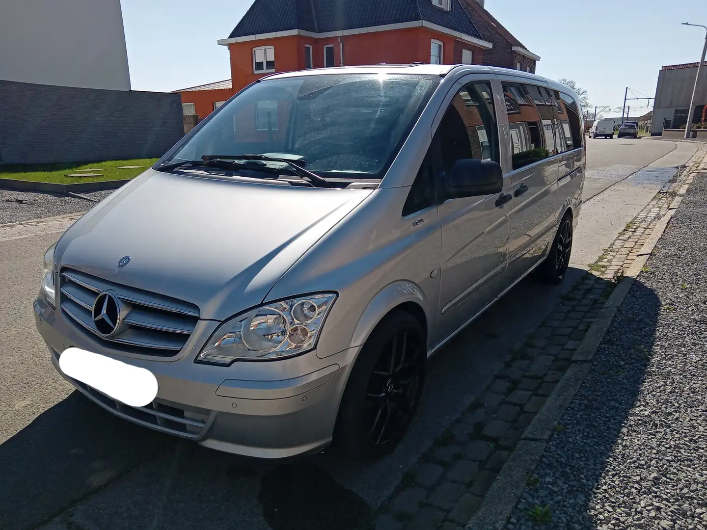 Mercedes-Benz Vito Vito V6 Dubbele Cabine Lichte Vracht Argent - 2